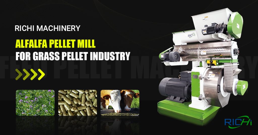 alfalfa feed pellet machine