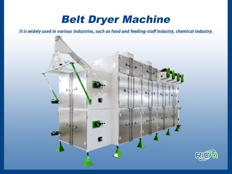 belt dryer machine