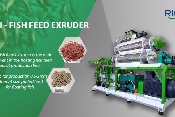 Screw fish feed pellet extruder machine